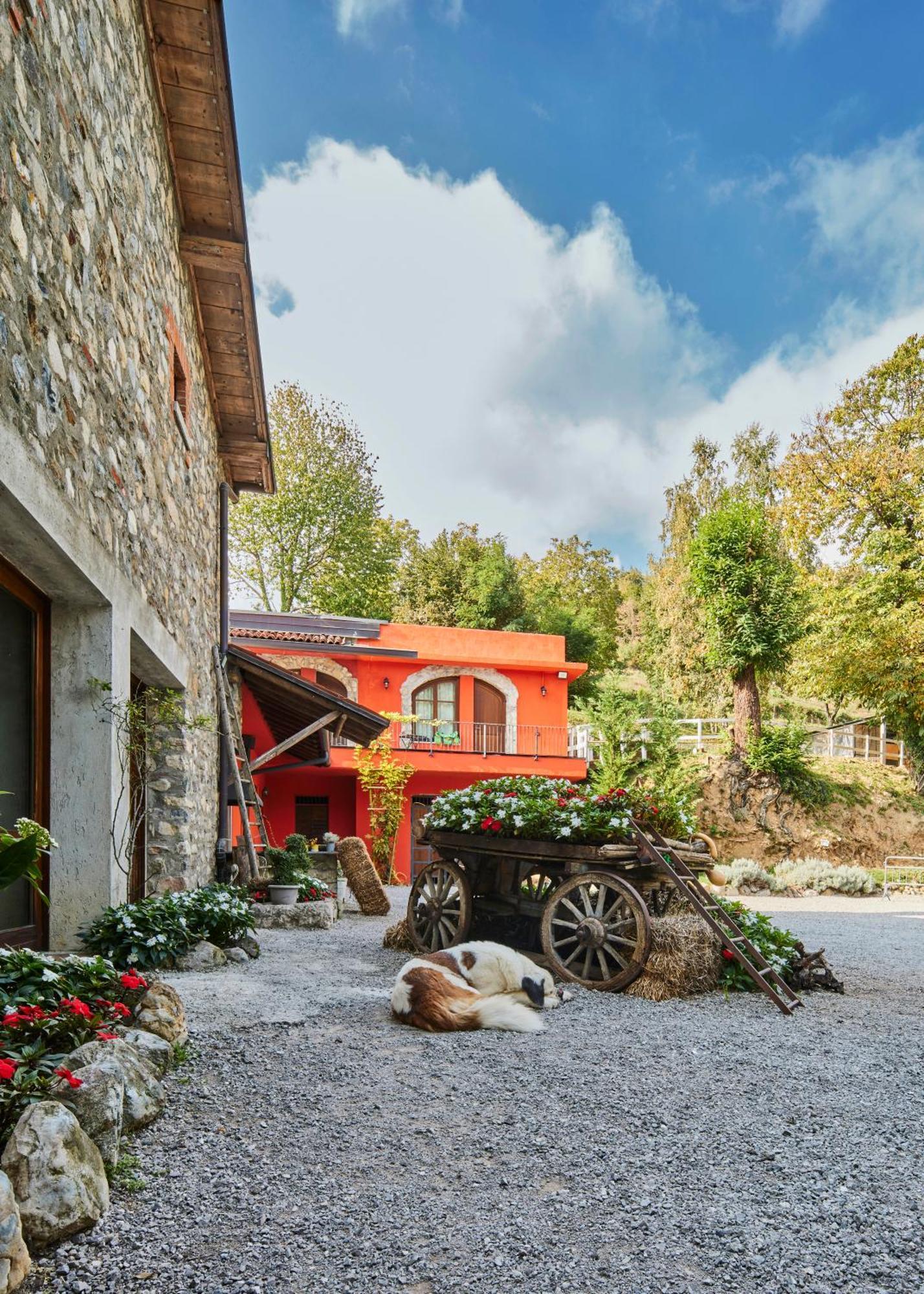קומו Agriturismo Cascina Mirandola מראה חיצוני תמונה